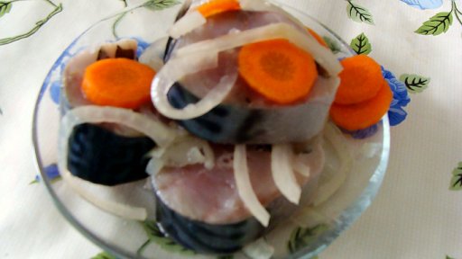 Маринованная скумбрия