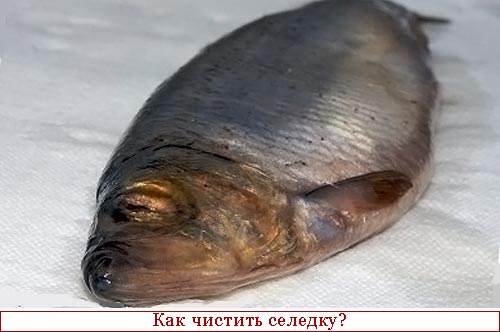 Как правильно чистить селедку