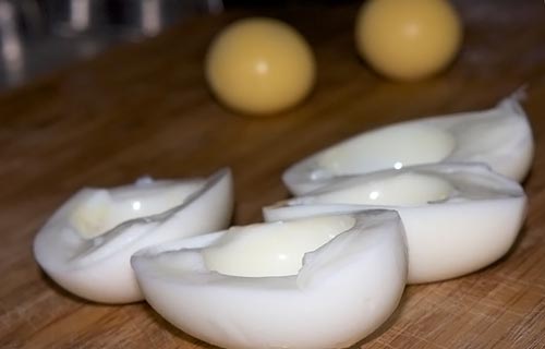 как извлечь желток