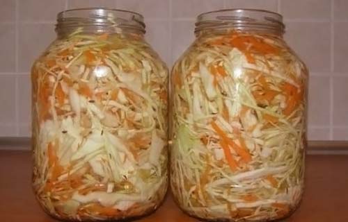 Пряная квашеная капуста