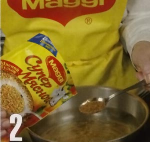 Приготовить мясной бульон