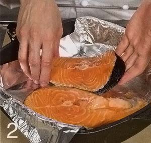 Стеки лосося 