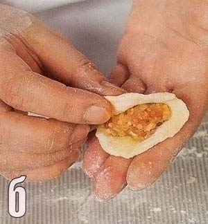 Накладываем фарш