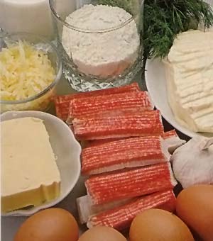 Продукты для крабового рулета