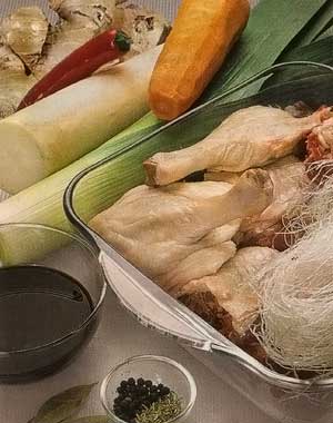 Продукты для приготовления супа