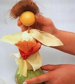 Закрепите голову