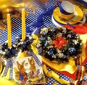 Венки и салфетки