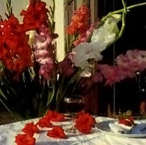 Букет гладиолусов