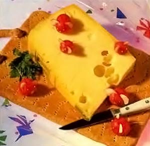 Съедобная подставка для сыра